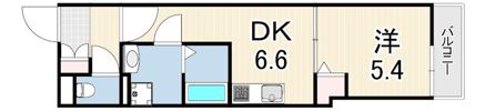 クレアール塚口1の間取り画像