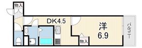 クレアール塚口1の間取り画像