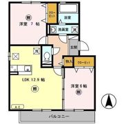 グランドアトリオ神戸西 D棟の間取り画像