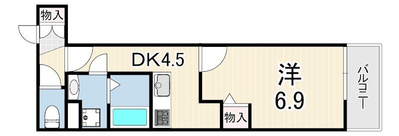 近くのミニストップ 尼崎口田中店まで458m(徒歩6分)