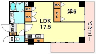 ライオンズマンション住吉南町の間取り画像
