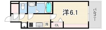 プレリス尼崎レーネヴィアの間取り画像