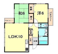 夙川アネックス3の間取り画像