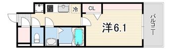 プレリス尼崎レーネヴィアの間取り画像