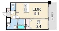 プレリス尼崎レーネヴィアの間取り画像