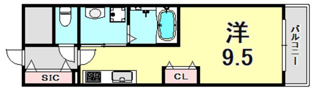 RYOWA RESIDENCEの間取り画像