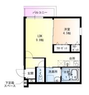 フジパレス甲東園2番館の間取り画像