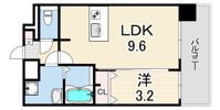 プレリス尼崎レーネヴィアの間取り画像