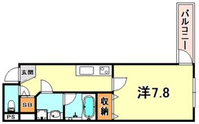 GKレジデンス深江の間取り画像