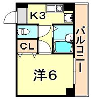 アーバンハウス神戸の間取り画像