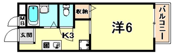 ヴィブレ魚崎北町の間取り画像