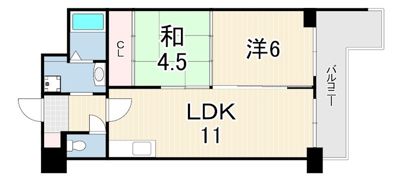 アルカサール西神戸の間取り画像