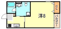 キューブハイツの間取り画像