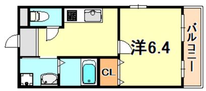 ベルメール東垂水の間取り画像