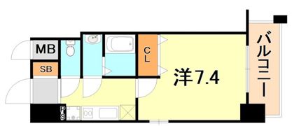 フロイデの間取り画像