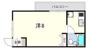 篠原マンション中山手の間取り画像