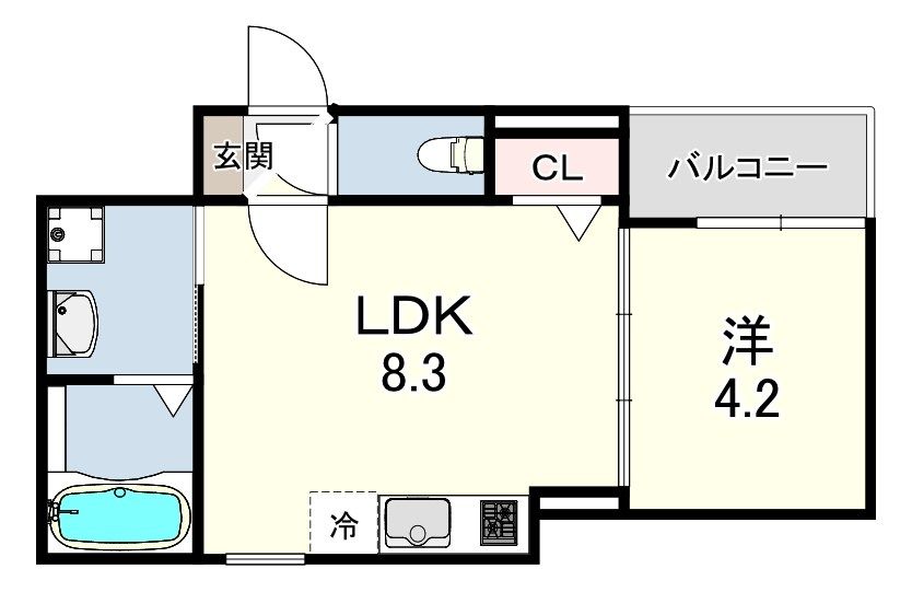 近くのローソン 尼崎大庄西町二丁目店まで316m（徒歩4分）