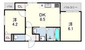 THE RESIDENCE 大庄西町の間取り画像