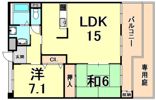 ルネスボヌールの間取り画像