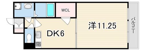 グレース門戸荘2の間取り画像