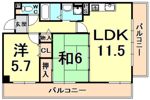 フルーレットコートの間取り画像