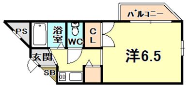 ネオディー夙川の間取り画像