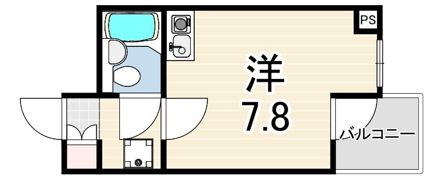 兼久マンションの間取り画像