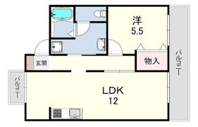 ベルコモン甲子園の間取り画像