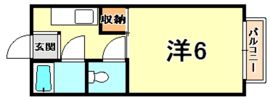サンハイツ勝野の間取り画像