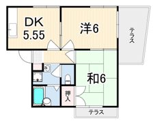 エトワールハイム立花の間取り画像