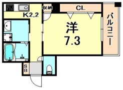 アベニューKOBE山本通りの間取り画像