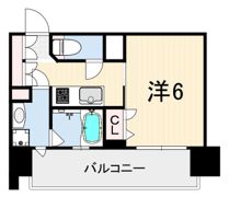 レオンコンフォート神戸山手通の間取り画像