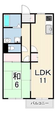 コルンベストの間取り画像