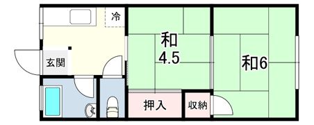 グリーンハイツ垂水の間取り画像