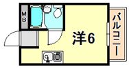 多聞台ハイツの間取り画像