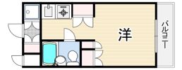 パシフィック南武庫之荘の間取り画像