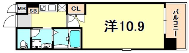 エスライズ新神戸の間取り画像