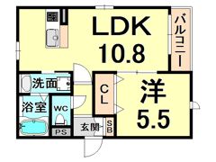 ル・トレフルの間取り画像