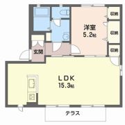 フレグランスエスパA・Bの間取り画像