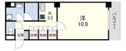 クレフ本山の間取り画像