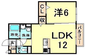 カーサフェリーチェの間取り画像