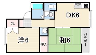 セジュール日野2の間取り画像