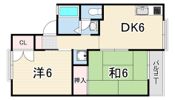 セジュール日野2の間取り画像