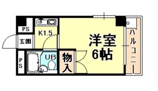 アクティ甲南の間取り画像