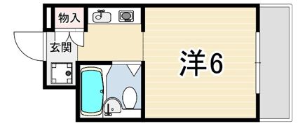ロイヤルコート山本通の間取り画像