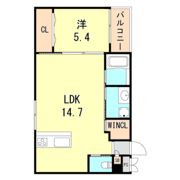 ブロンテ梅元町の間取り画像