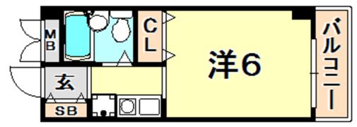 アバントコート春日野の間取り画像