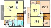 AUBU 芦屋の間取り画像