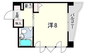 明石ヤングパレスの間取り画像