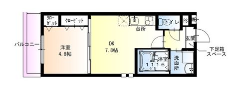 フジパレス西宮甲東園3番館の間取り画像